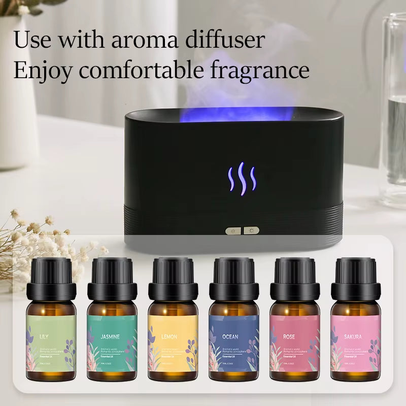 GS Drop Shipping Plants Essential Oils TOP6 Set for Aromatherapy Aroma Diffusers